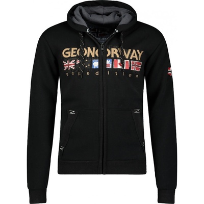 GEOGRAPHICAL Norway mikina GOUKY MEN 100 EO černá