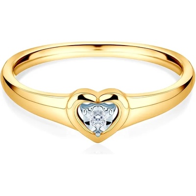 SAVICKI Годежен пръстен Savicki: злато, диамант