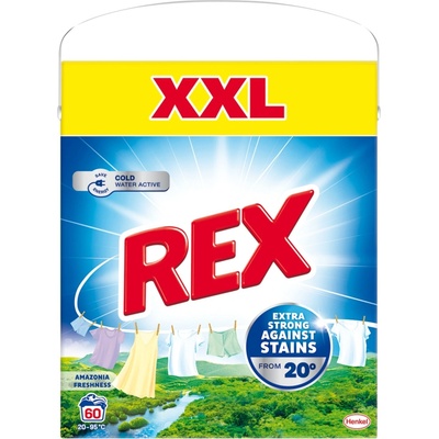 Rex prací prášok Amazonia Freshness Box 3,3 kg 60 PD