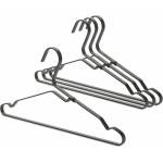 Brabantia Комплект закачалки за дрехи Brabantia Black 4 броя, алуминий (1000823)