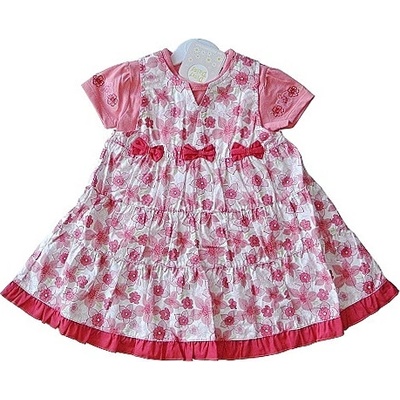 Dizzy Daisy Kojenecké šatičky červené květy