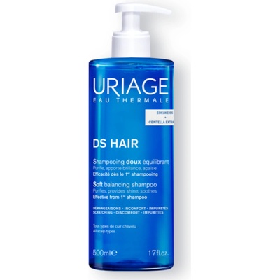 Uriage DS Hair Balancing Shampoo jemný zklidňující šampon 500 ml – Zboží Dáma