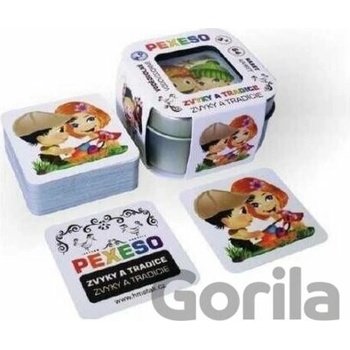 Teddies Pexeso zvyky a tradice voděodolné 64