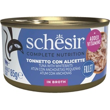 Schesir Cat C&B Wet Adult Tuniak a ančovičky vo vývare 85 g