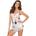 Donna Nelly дамска пижамаV-61634-Dark Beige - Червен, размер 40