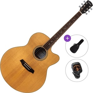 Pasadena PJC-300 Standard SET Natural Satin Джъмбо китара