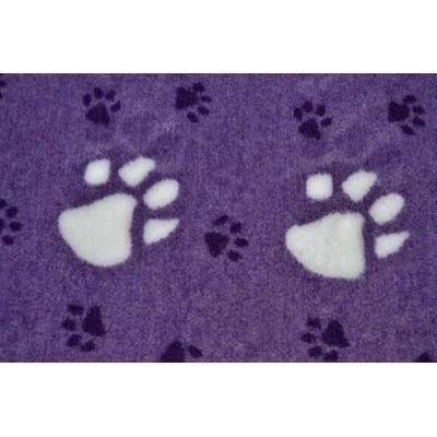 ABC-ZOO Дека Paws Drybed - лилава 75x100 см