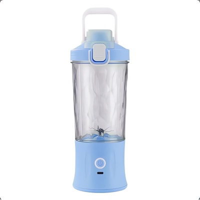 Verk 07296 Láhev se Smoothie mixérem LED RGB 600 ml modrá