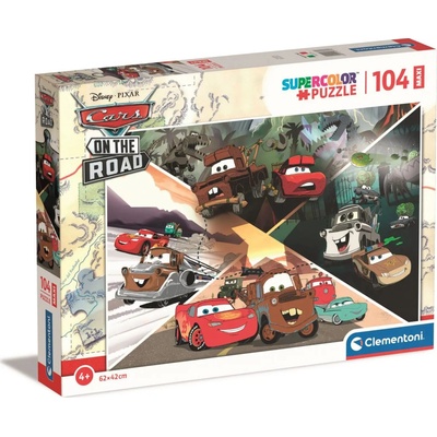 Clementoni Auta na cestách MAXI 104 dielov