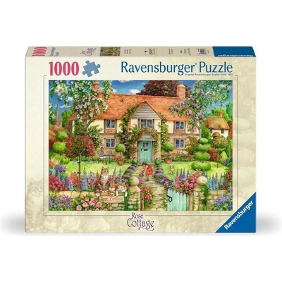 Ravensburger Chalúpka s ružami 1000 dielov