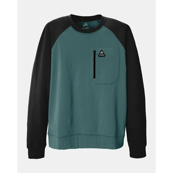 mikina JONES Flagship Recycled Grid ATLANTIC BLUE velikost oblečení M