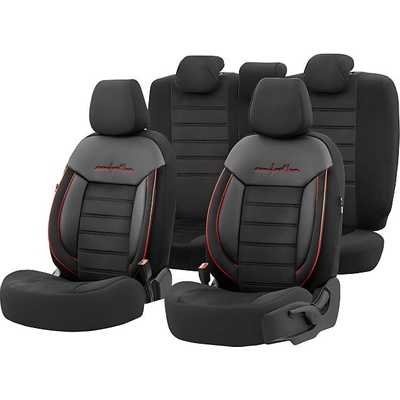 Otom Тапицерия за кола Otom Comfortline CMF218 (Черно/Червено)