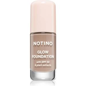 Notino Glow Foundation With SPF 50 & Plant Extracts озаряващ фон дьо тен SPF 50 02 Light Medium Cool 30ml