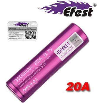 Efest baterie typ 18650 20A! V1 IMR 3500mAh