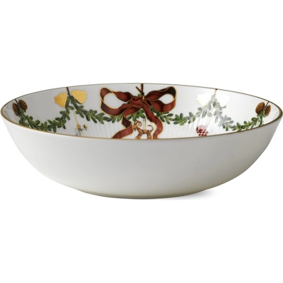 Royal Copenhagen Vianočná porcelánová misa Star Fluted Christmas 24 cm