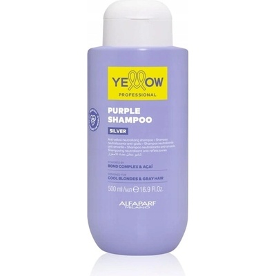 Yellow Professional Silver šampon pro barvené a šedivé blond vlasy 500 ml