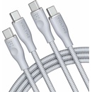 Voltme C2064 Powerlink Rugg USB-C/ USB-C, 1,8m, sivý