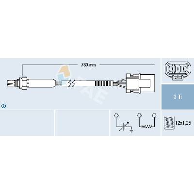 Lambda sonda FAE 77181