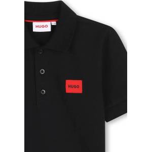 HUGO BOSS тениска с яка за деца от памук с еластан (g01186.102.108)