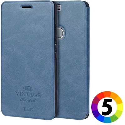 Huawei Honor V8 Mofi Vintage Кожен Калъф и Протектор