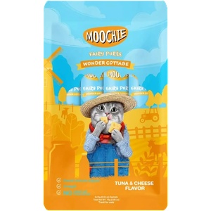 Moochie Fairy Puree Tuna & Cheese 5×15 г - лакомство за котки