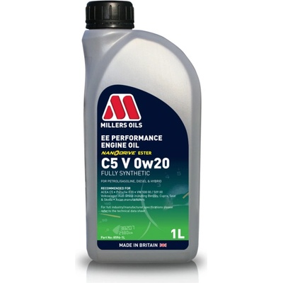 Millers Oils EE PERFORMANCE C5 V 0W-20 1 l