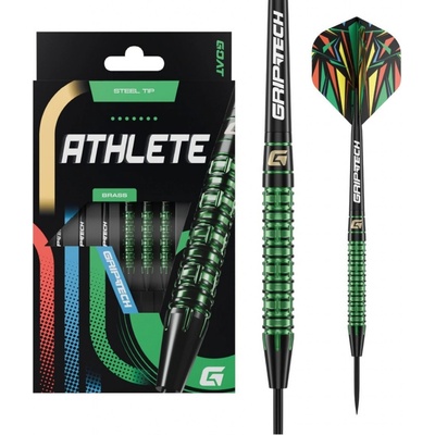 Goat Athlete Green Brass 10g steel