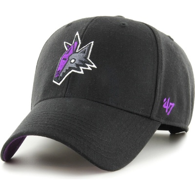 47 Brand NHL Arizona Coyotes Sure Shot Snapback '47 MVP HVIN-SUMVP21WBP-BK96 Čierna