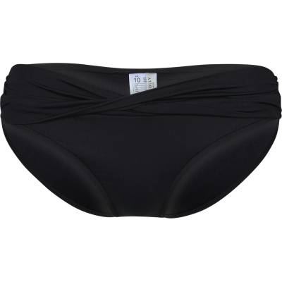 Seafolly Дамско бикини долнище Seafolly Women's Collective Twist Band Hipster Bikini bottom - Black - размер 34 (EU) (150-2119-0211)