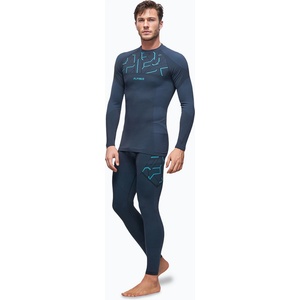 Alpinus Мъжки комплект термобельо Alpinus Tactical Gausdal graphite/blue