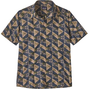 Patagonia Мъжка риза с копчета Patagonia Go To Shirt - Jaguar Geo: Dolomite Blue (033-0528-3713)