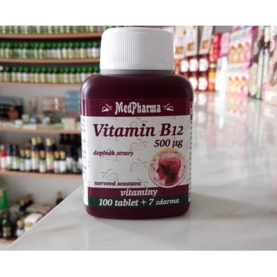 MedPharma Vitamín B12 50 mg 107 tablet