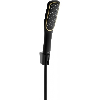 Mexen R-49 комплект за душ, точков, черен/златен - 785495052-75 (785495052-75)