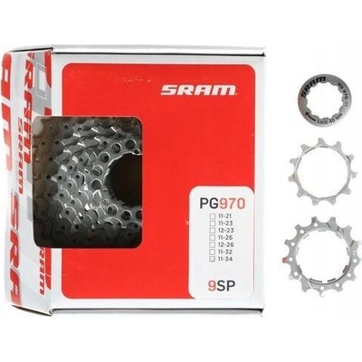 Sram PG-970 Powerglide 9 rychlostí 11-34z – Hledejceny.cz