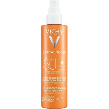 Vichy Capital Soleil Флуиден спрей за лице и тяло, SPF50+, 200 ml