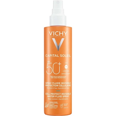 Vichy Capital Soleil Флуиден спрей за лице и тяло, SPF50+, 200 ml