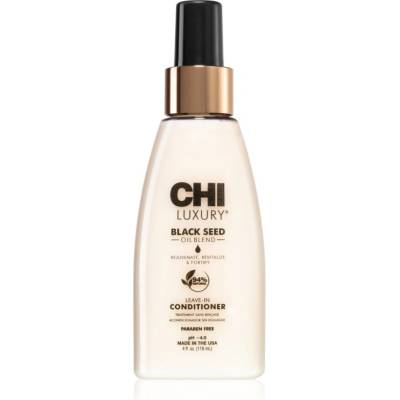 CHI Luxury Black Seed Oil Leave-In Conditioner подхранващ балсам без отмиване 118ml