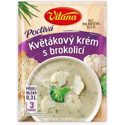 Vitana Květákový krém s brokolicí 74 g