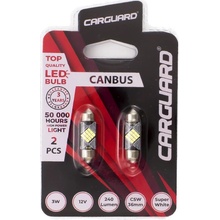 LED žiarovka CARGUARD Canbus Sofit 39 mm C5W, 3 W