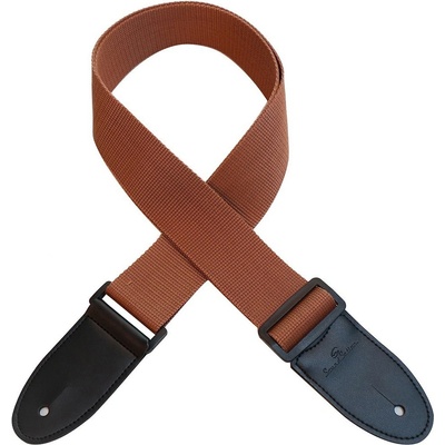 Soundsation Poly Guitar Strap Light Brown