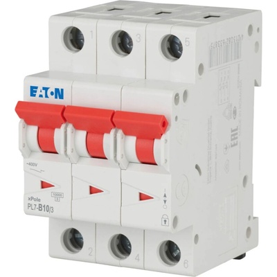Eaton PL7 B10A/3P 10kA 263387