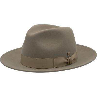 Mayser Carlo klobouk fedora velurový vlněný béžový