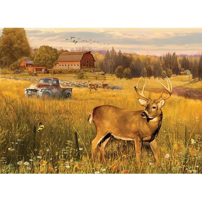Cobble Hill - Puzzle Deer Field 500 XXL - 500 piese