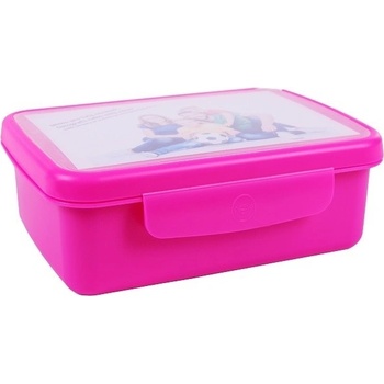 R&B zdravá desiatujú komplet box fluo fialová