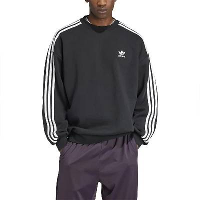Блуза Adidas Originals Adicolor Oversized Crew sweatshirt - Black (Black)