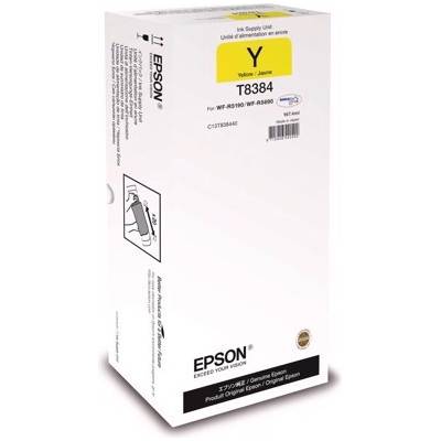 EpsonworkforceBlaek Epson T8384 Жълт XL мастилен патрон (C13T838440)