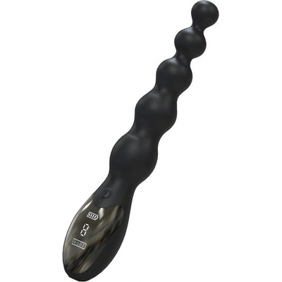 Hidden Desire Extreme Beaded Anal Power Vibrator Black