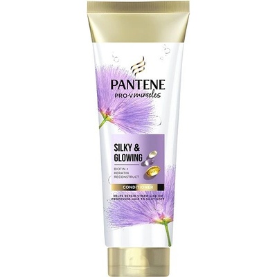 Pantene Pro-V Miracles Silky & Glowing keratínový obnovujúci kondicionér 160 ml