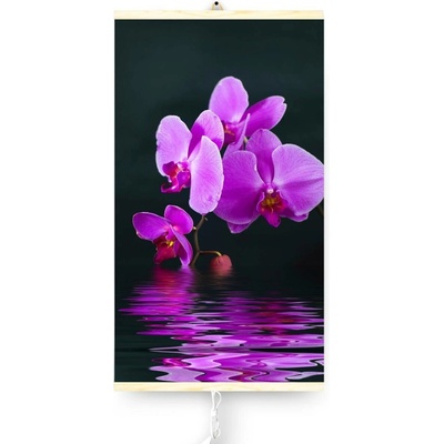 Wellatrio Topící obraz ORCHIDEJ 420 W, 100 x 57 cm