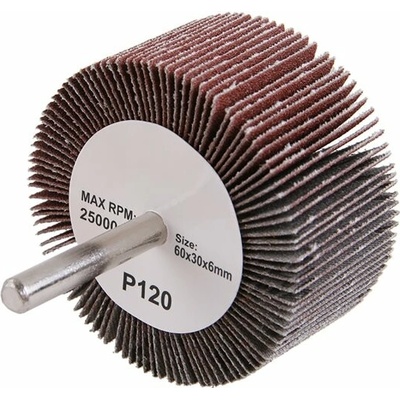 LEVIOR kotúč lamelový 60x30x6mm hr.120 na stopke